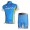 Astana Pro Team Radbekleidung Radtrikot Kurzarm und Fahrradhosen Kurz blau HW1RN