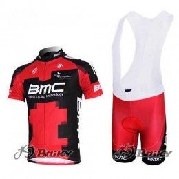 BMC Racing Teams Fahrradbekleidung Radteamtrikot Kurzarm+Kurz Radhose Kaufen Rot ZDLYW