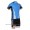 Castelli Climber Radbekleidung Radtrikot Kurzarm und Fahrradhosen Kurz blau H0JA1