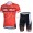 2015 Castelli Fahrradbekleidung Radtrikot Satz Kurzarm+Kurz Radhose Rot PS5GU