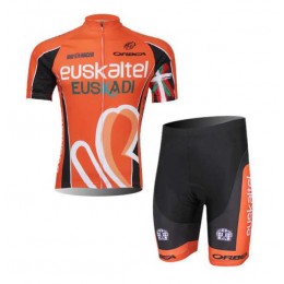 Teams Euskaltel Euskadi 2014 Radbekleidung Radtrikot Kurzarm und Fahrradhosen Kurz MB6EM