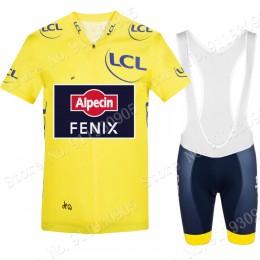 Alpecin Fenix Tour De France Pro Team 2021 Fahrradbekleidung Radteamtrikot Kurzarm+Kurz Radhose dCAIB4