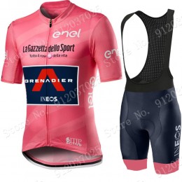 Pink giro d'italia 2021 Ineos Grenaider Fahrradbekleidung Radteamtrikot Kurzarm+Kurz Radhose wfPlGA