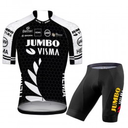 Jumbo Visma New Zealand Pro Team 2021 Fahrradbekleidung Radteamtrikot Kurzarm+Kurz Radhose 7Hrqet