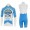 2016 Delko Marseille Provence KTM blau Set Fahrradbekleidung Radtrikoten+Kurz Trägerhose blau SJF2X