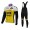 2016 Lotto Jumbo Fahrradbekleidung Tikotlangarm+Lang Trägerhose gelb QEKC0