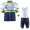2016 ORICA GreenEDGE Fahrradbekleidung Radteamtrikot Kurzarm+Kurz Radhose Kaufen blau weiß Schwarz 0ROGO