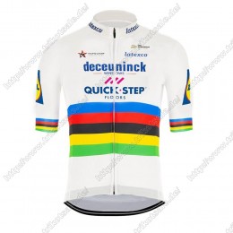 Deceuninck quick step 2021 UCI World Champion Fahrradtrikot Radsport XXEJY
