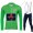 Team INEOS Grenadier Tour De France 2021 Herren Fahrradbekleidung Radtrikot Langarm+Lang Trägerhose Green ULOKX