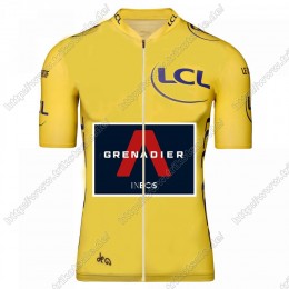 Team INEOS Grenadier Tour De France 2021 Fahrradtrikot Radsport Yellow EJFSF