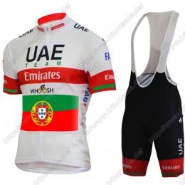 UAE EMIRATES Portugal Summer Herren's 2021 Fahrradbekleidung Radteamtrikot Kurzarm+Kurz Radhose Kaufen TMHMT