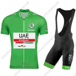 UAE EMIRATES Tour De France 2021 Fahrradbekleidung Radteamtrikot Kurzarm+Kurz Radhose Kaufen UWBTL