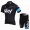 2013 Teams Sky Fahrradkleidung Radsportbekleidung Kurzarm Trikot+Trägerhose Kurz Schwarz blau GUCES