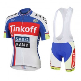 2015 Saxo bank Tionkff Fahrradbekleidung Radteamtrikot Kurzarm+Kurz Radhose Kaufen JU7H6