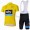 2013 Teams Sky gele Fahrradbekleidung Radteamtrikot Kurzarm+Kurz Radhose Kaufen JNLS9