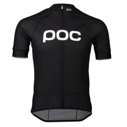 POC Essential Road Logo Black Fahrradbekleidung Radtrikot 17XOC