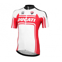 2016 Ducati Fahrradtrikot Radsport Rot weiß 5KMQA