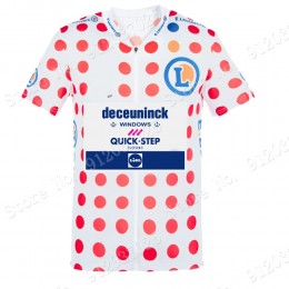 Polka Dota Deceuninck quick step Tour De France 2021 Team Fahrradtrikot Radsport Fogm4O