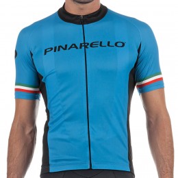 Pinarello Strada Fahrradbekleidung Radtrikot Sky blau Italia 0TLZ6