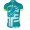 2016 Castelli Kinderen Veleno Fahrradbekleidung Radtrikot blau MQIF6