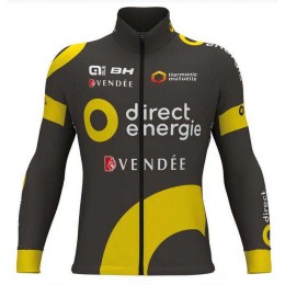 2017 Direct Energie Fahrradbekleidung Set Langarmtrikot UZ7VC