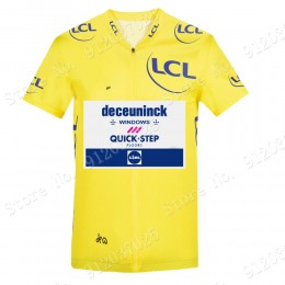 Gelb Deceuninck quick step Tour De France 2021 Team Fahrradtrikot Radsport vfSszU
