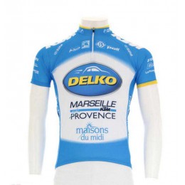 2016 KTM-Delko Marseille Provence pro Fahrradtrikot Radsport blau SBLV1