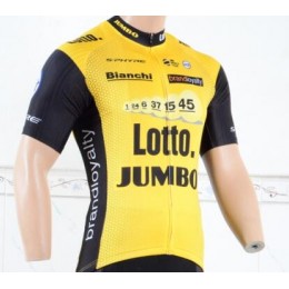 LottoNL-Jumbo 2018 Fahrradbekleidung Radtrikot O8QXN