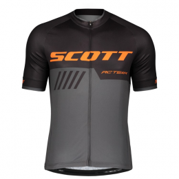 Scott RC TEAM 10 Fahrradbekleidung Radtrikot black/exotic orange TQJI3