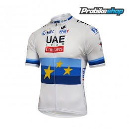 2018 UAE EUROPEAN CHAMPION Fahrradbekleidung Radtrikot Langarm NRLDD
