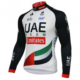 UAE 2018 Fahrradbekleidung Radtrikot Langarm QJI22