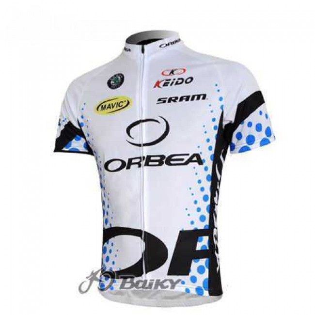 Orbea Pro Team Fahrradtrikot Radsport weiß XV5AQ