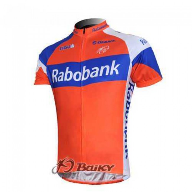 Rabobank Pro Team Fahrradtrikot Radsport oranje blau U6900