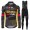 Jumbo Visma Tour De France 2021 Fahrradbekleidung Radtrikot Satz Langarm Und Lange Radhose 221 S6gsW