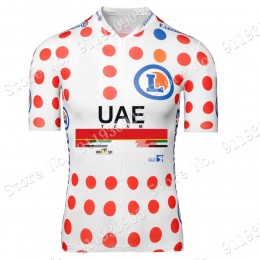 Polka Dot UAE Emirates Tour De France 2021 Fahrradtrikot Radsport 568 ds8nq