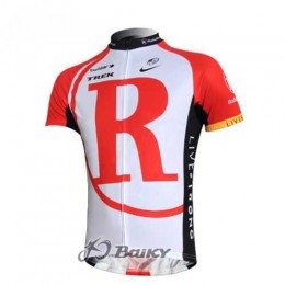 RidioShack Trek Pro Team Fahrradtrikot Radsport Rot weiß LJX6R