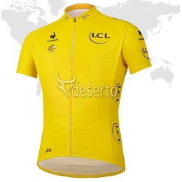 Tour de France le coq sportif gele Fahrradtrikot Radsport ZWC73