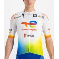 Team TotalEnergies 2022 Radtrikot kurzarm(langer Reißverschluss)-Radsport-Profi-Team